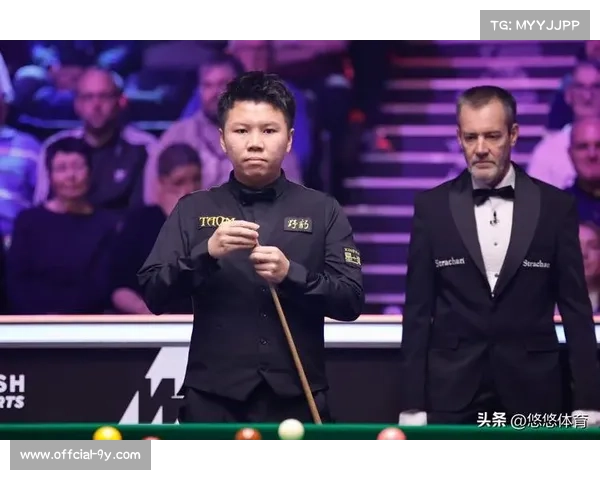 奥沙利文走位失误，周跃龙惊险晋级